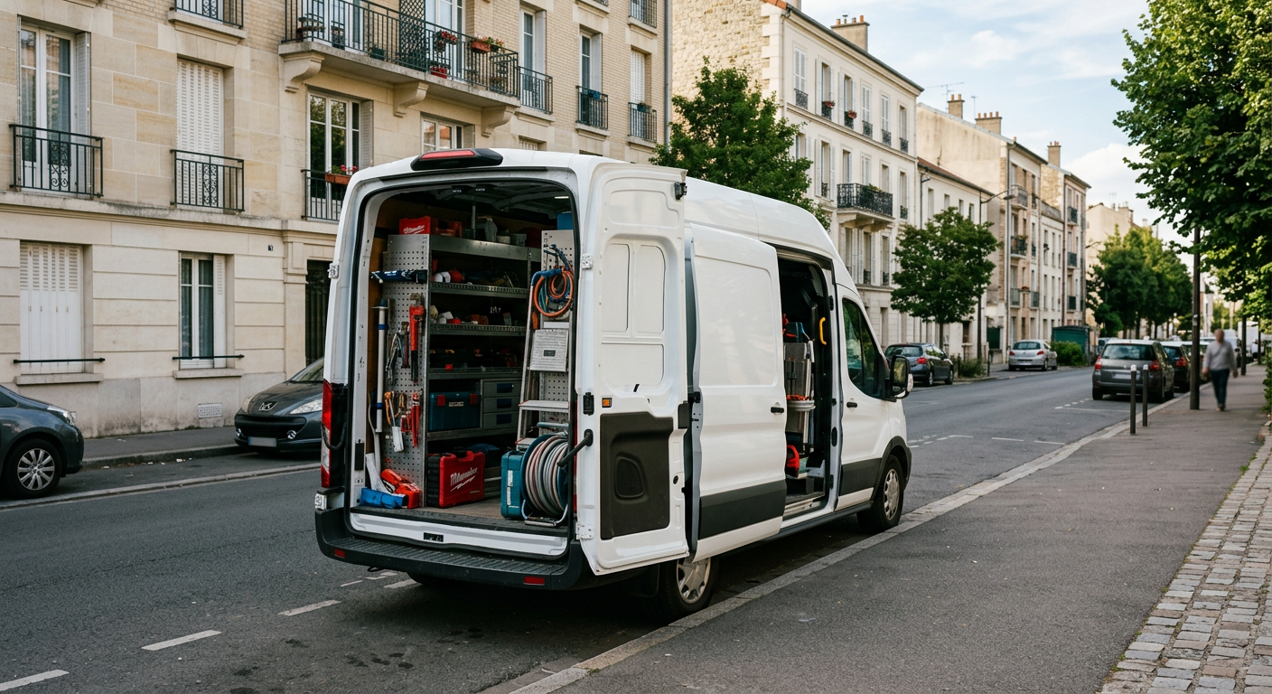 Intervention d'assainissement sur réseau de canalisations à Torcy Marne-la-Vallée